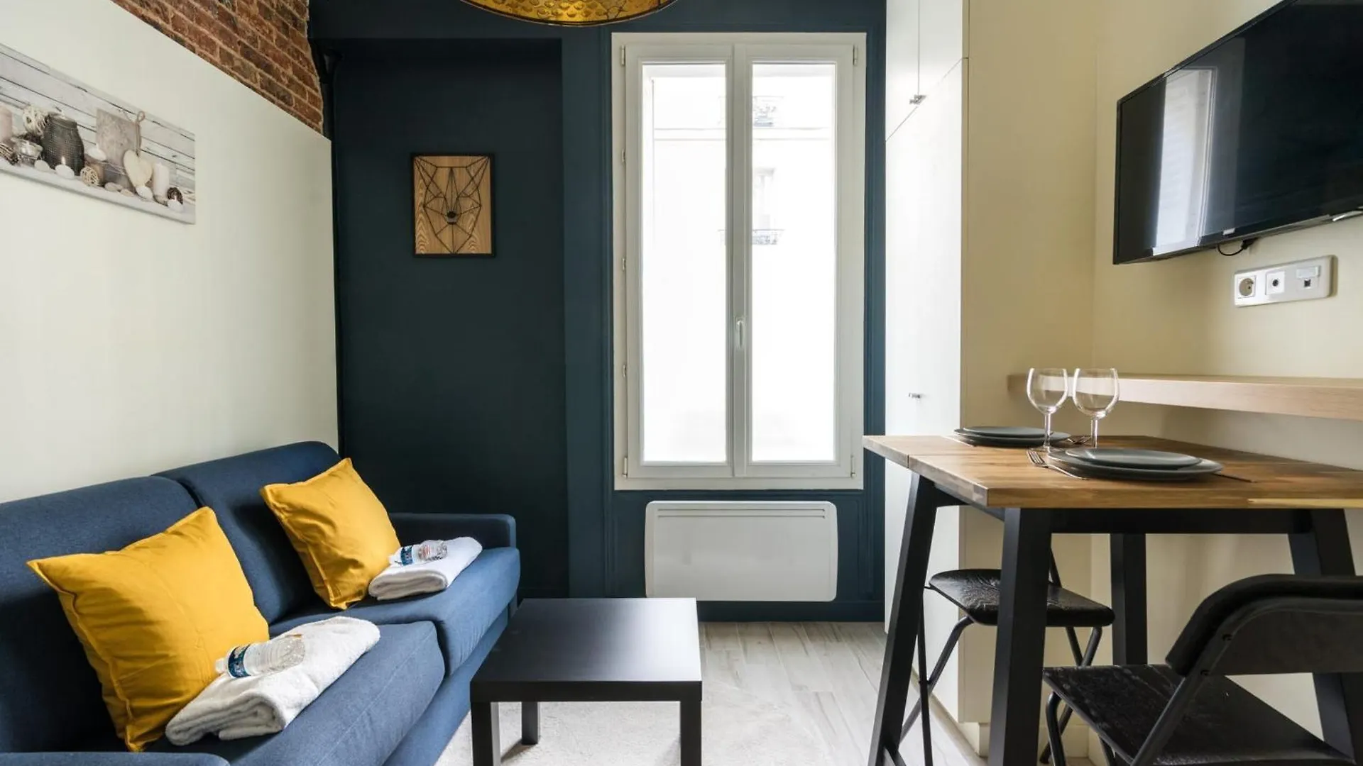 Cosy And Peaceful Studio - 2P - Paris Center Frankrike